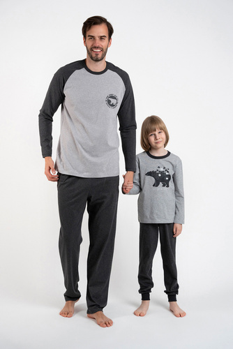 Morten Pigiama bambino Moda italiana melange/c.melange