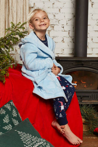 Misti Accappatoio per bambina Italian Fashion - blu