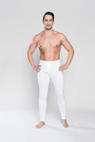 Jan Pantaloni uomo Moda italiana bianco