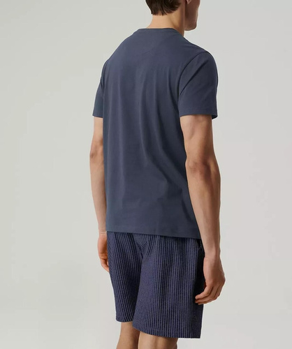 Atlantic NMP-381 pigiama uomo estivo cotone peach effect