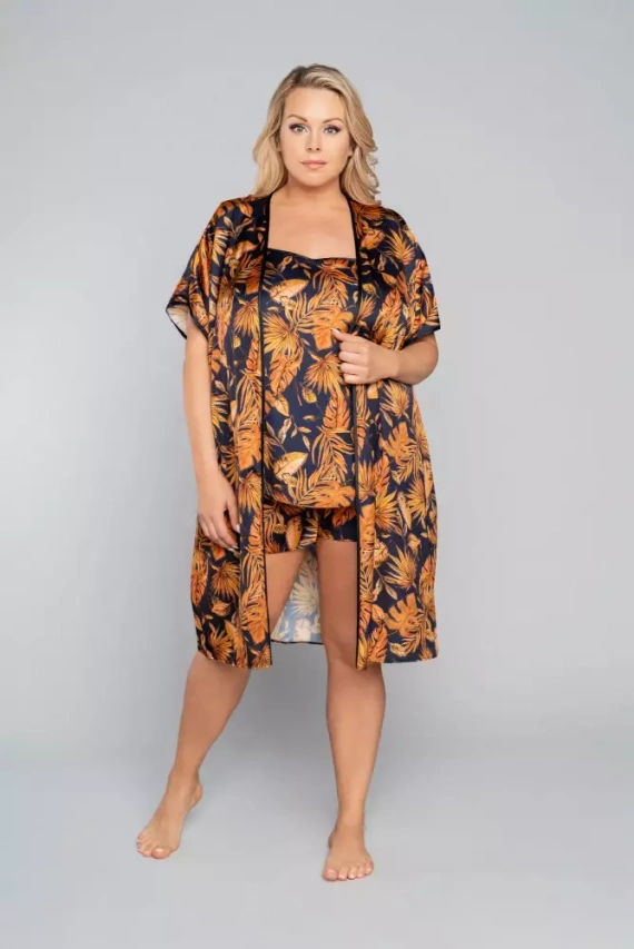 Monstera Accappatoio da donna Moda italiana - stampa