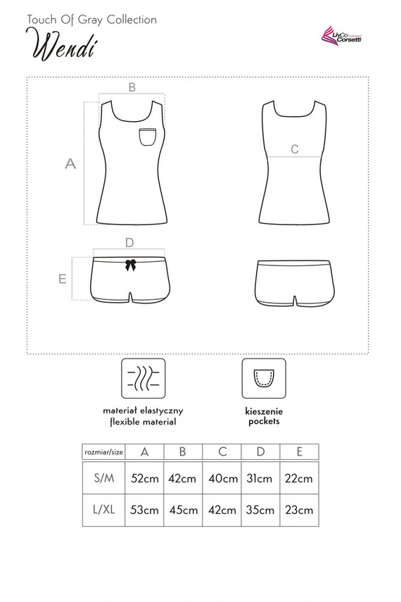 Wendi LC 90371 Donna set LivCo Corsetti Moda