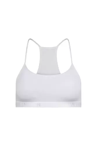 Nikola Reggiseno per bambine, spalline strette Moda italiana - bianco