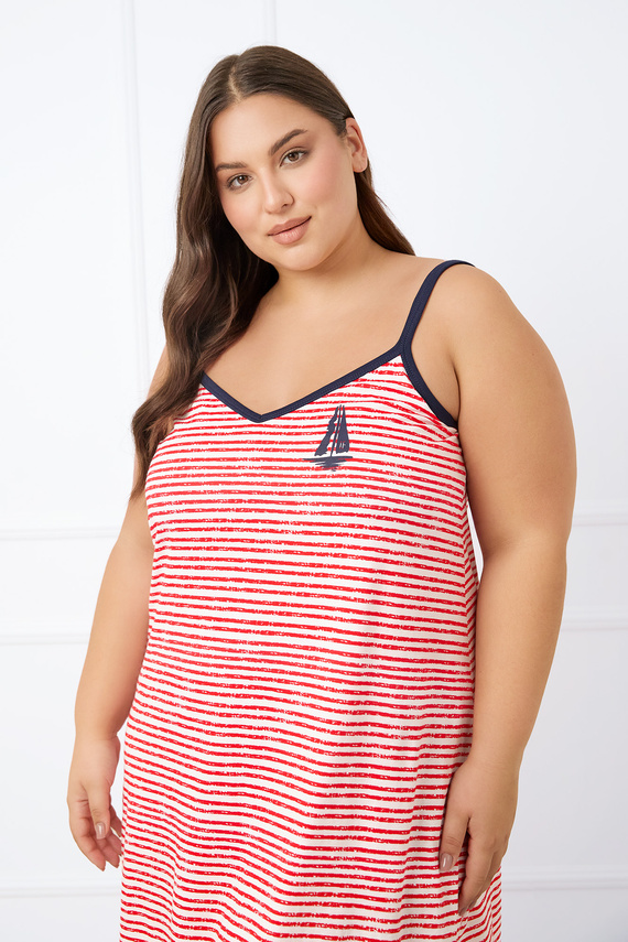 Camicia da donna Flota, slim fit Moda italiana - stampa rossa