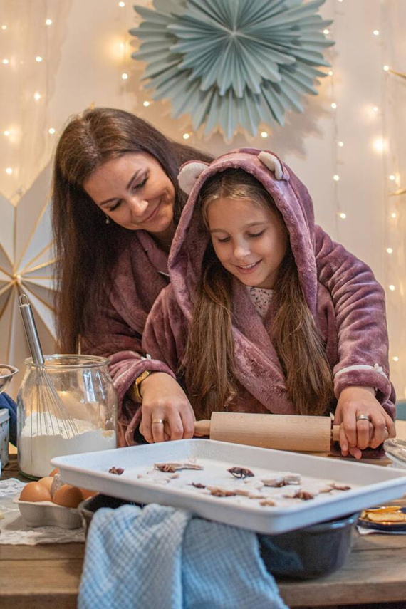 730 Accappatoio per bambini Serena Forex - Berry