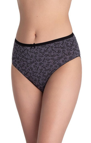 L-127BI-33 Slip bikini donna in cotone, confezione da 3 pezzi, taglio classico