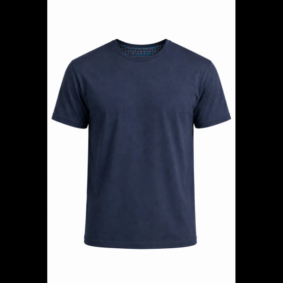 Sesto Senso 2026/01 Pigiama Uomo Corto Blu Navy 100% Cotone