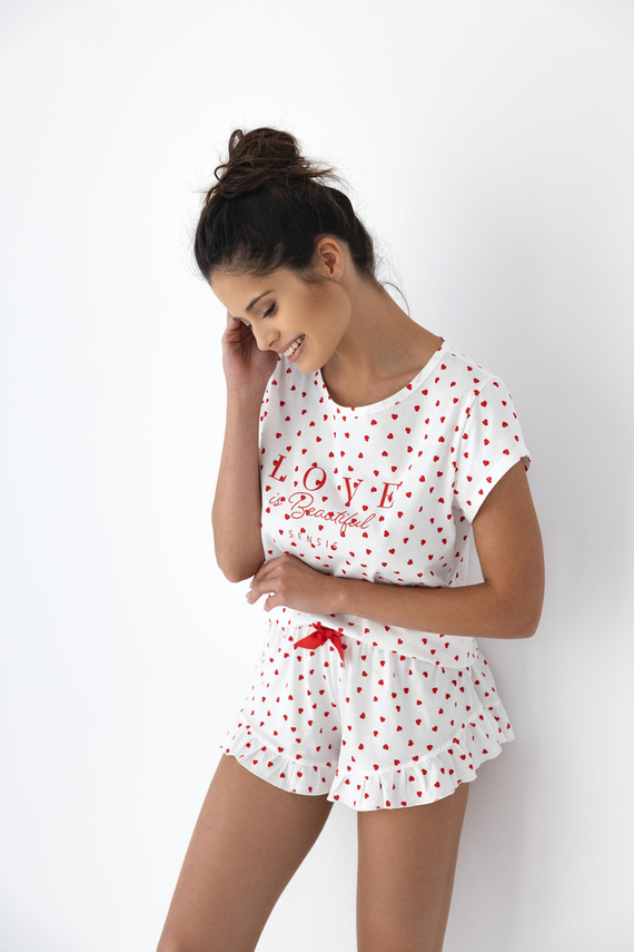 Pigiama da donna Justine Sensis - crema