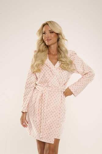 546 Melanie Accappatoio corto da donna Forex - Salmone