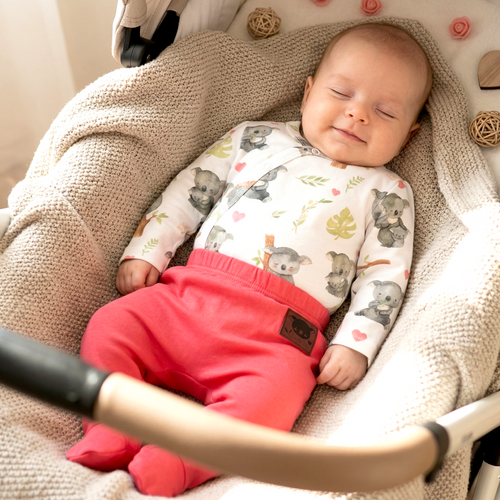 Body Nini Koala 100% cotone biologico, prodotto in Polonia