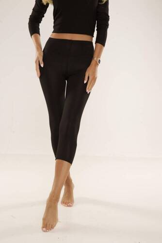 862 De Lafense Leggings 3/4 - nero