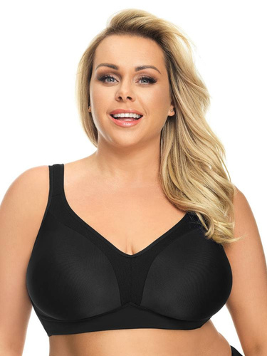 K 422 Anya - Reggiseno sportivo morbido Gorsenia - nero