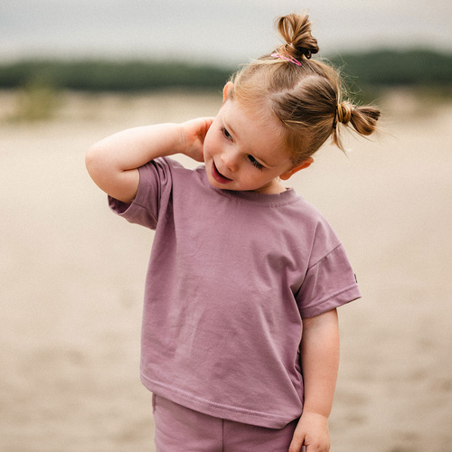 T-shirt bambino oversize Eevi Simply Comfy 100% cotone