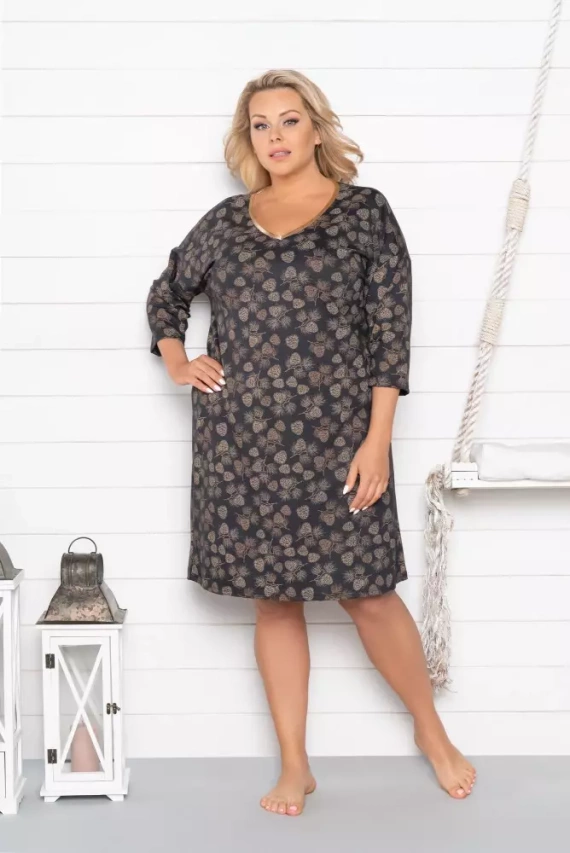 Pinnia camicia 3/4 donna Italia Fashion - stampa