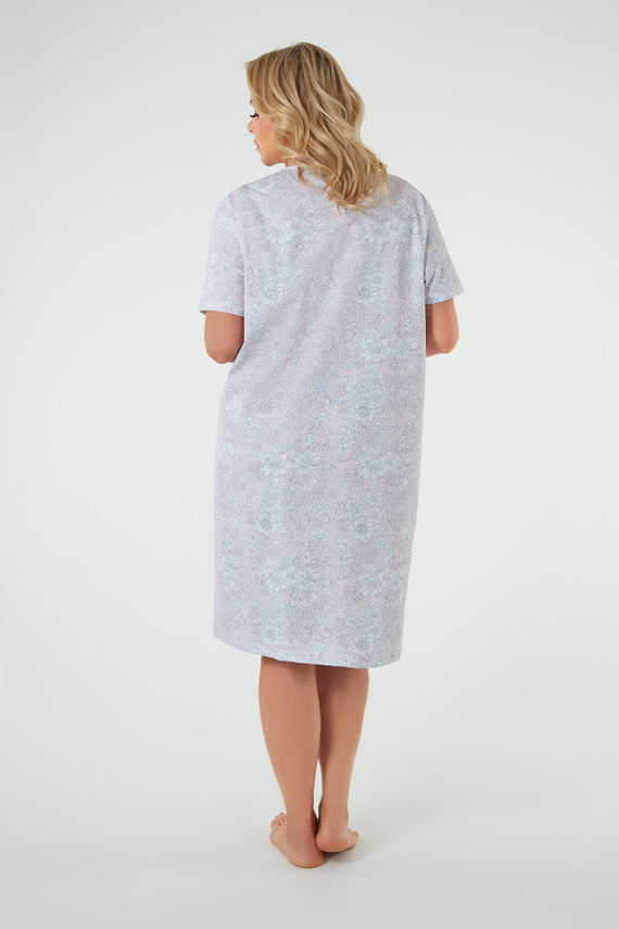 Camicia da notte Candela, manica corta Moda italiana - stampa