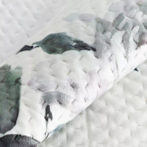 Narzuta Loti Eurofirany bianca decorativa 100% poliestere elegante