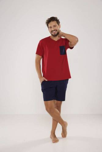 646 Kevin Pigiama da uomo De Lafense - marrone