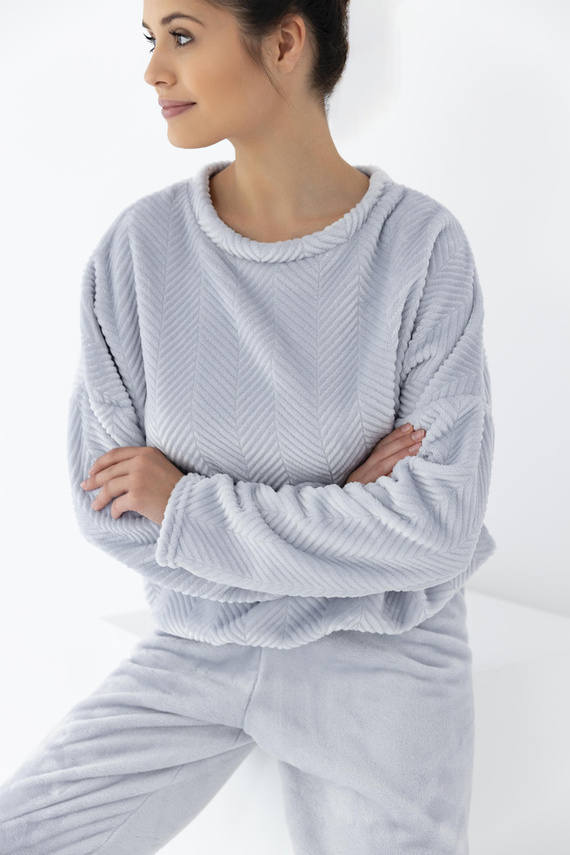 Pigiama da donna Esme Soft Sensis - grigio