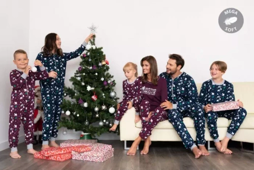 Sid Pigiama per bambini Moda italiana - stampa bordeaux