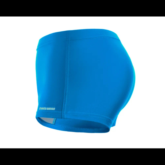 Sesto Senso DS01 Costume da bagno donna, pantaloncini sportivi, asciugatura rapida, blu