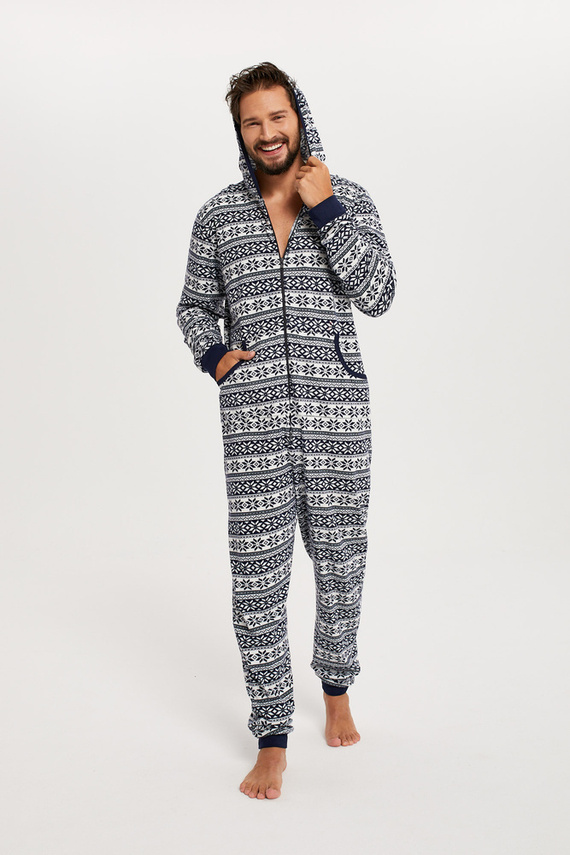 Alaska Tuta da uomo Moda italiana - blu navy