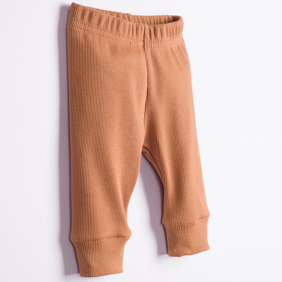 228018 Nicol FARMA Pantaloni neonato marroni a coste elasticizzati