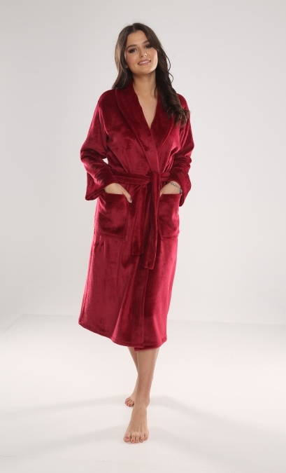 628 Accappatoio da donna Abigail Long Forex - marrone