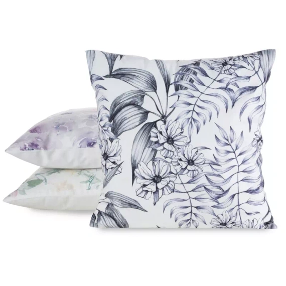 Fodera cuscino 45x45 Mink 30 Eurofirany velluto fiori