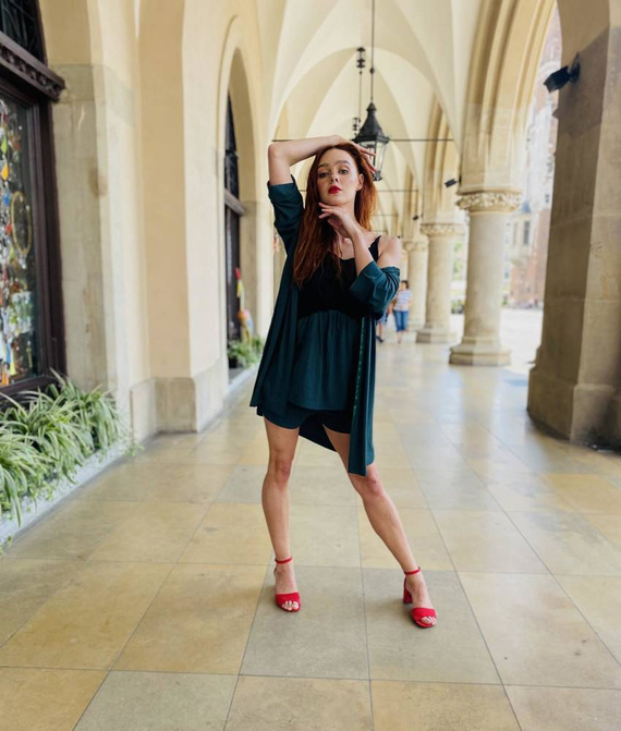 871 Visa Vestaglia da donna Forex - verde bottiglia