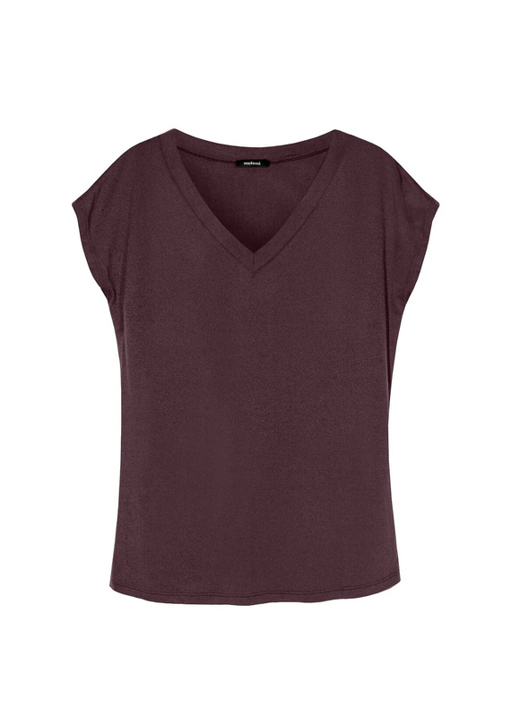 Maglia pigiama blu Mefemi Mila PG71 viscosa morbida comfort  brown