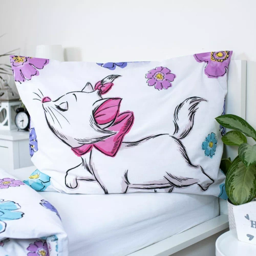 Biancheria da letto in cotone Marie Cat Disney | Biancheria da letto per bambini Jerry Fabrics