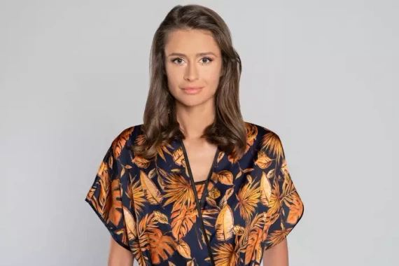 Monstera Accappatoio da donna Moda italiana - stampa