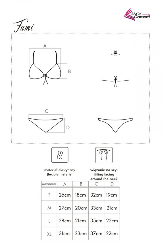 Harumi LC 19066 Costume da bagno LivCo Corsetti