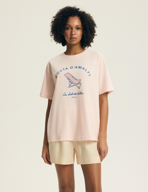 Pigiama estivo donna 44479 Edris cotone e viscosa