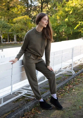 Completo sportivo donna Wenezja Dkaren – felpa e pantaloni, cotone