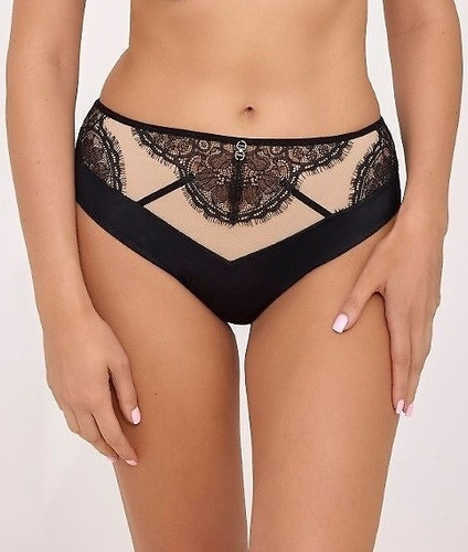 Mutandine Ava 2229 - in pizzo, con rete e spalline, eleganti e confortevoli