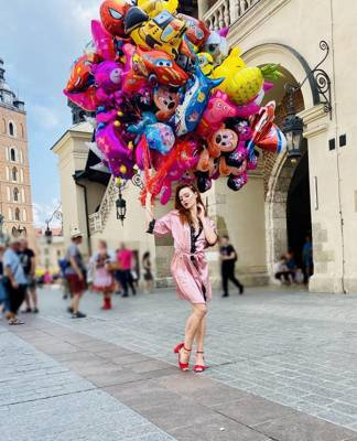 929 Kleoree Accappatoio da donna De Lafense - rosa