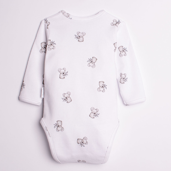 Body a portafoglio Nicol Figo 223096 100% cotone Koala manica lunga