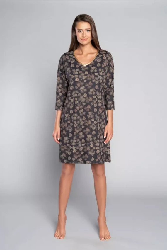 Pinnia camicia 3/4 donna Italia Fashion - stampa