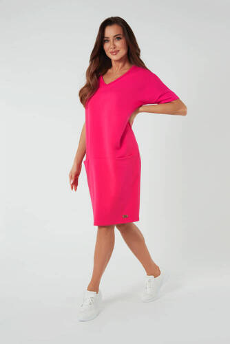 Tunica da donna Stella a maniche corte Italian Fashion - fucsia