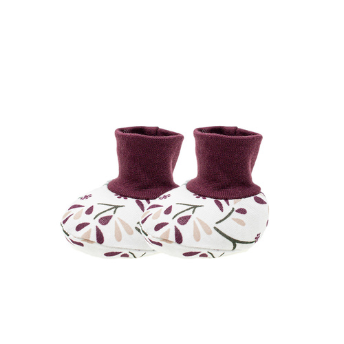 217084 Scarpe in cotone Alisa Nicol - motivo floreale