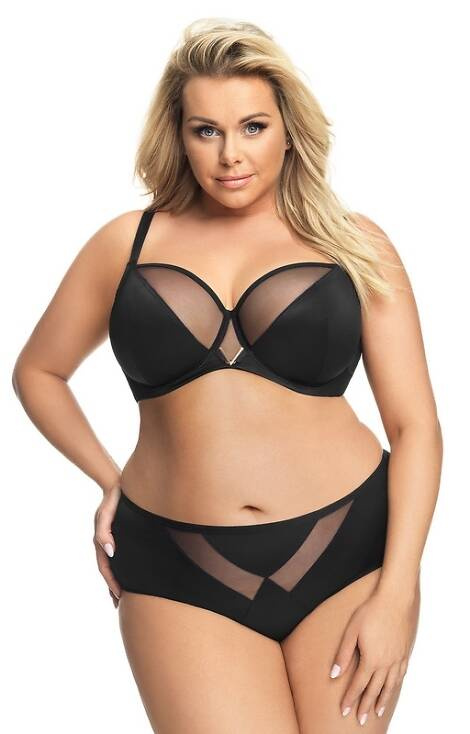 K 564 Vicky Reggiseno morbido Gorsenia nero