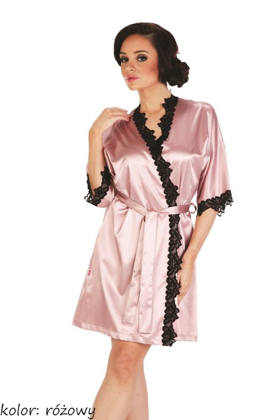 929 Kleoree Accappatoio da donna De Lafense - rosa