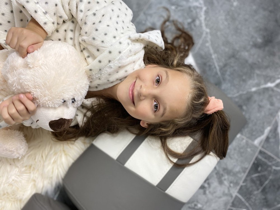 367 Accappatoio per bambini Melanie Forex - ecrù