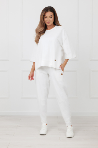 Felpa Kaori Italian Fashion 3/4 manica cotone