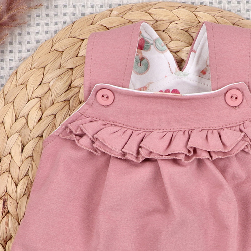 Vestito neonata Nini Little Mouse 95% cotone biologico Made in Polonia