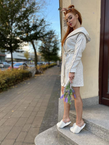 414 Vestaglia da donna Gianna Forex - melange