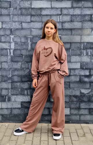 Gaja Pantalone bambino Bambarillo marrone | tuta, cotone ed elastico