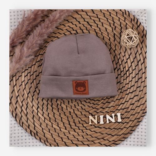 Nini Cappellino Neonato Balloon Friends 100% Cotone Biologico – Alta Qualità Made in Poland