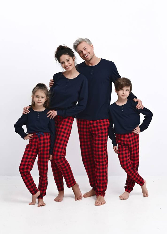 Pigiama Bonnie Sensis donna - blu navy